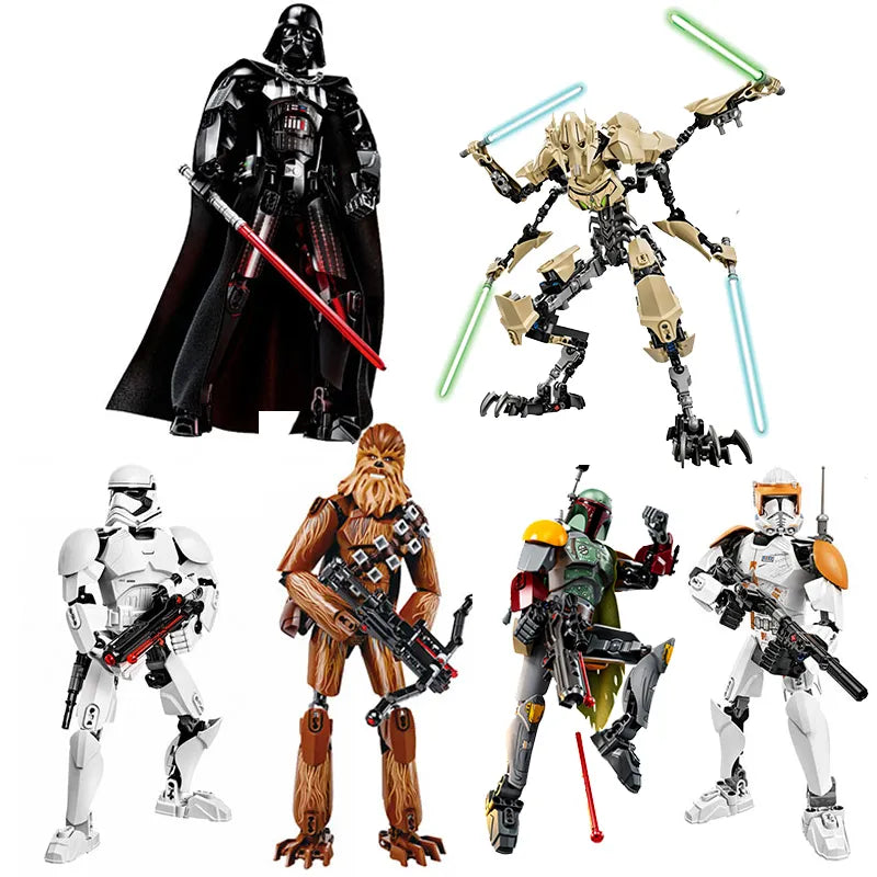 Coleção de bonecos Action Figure Star Wars