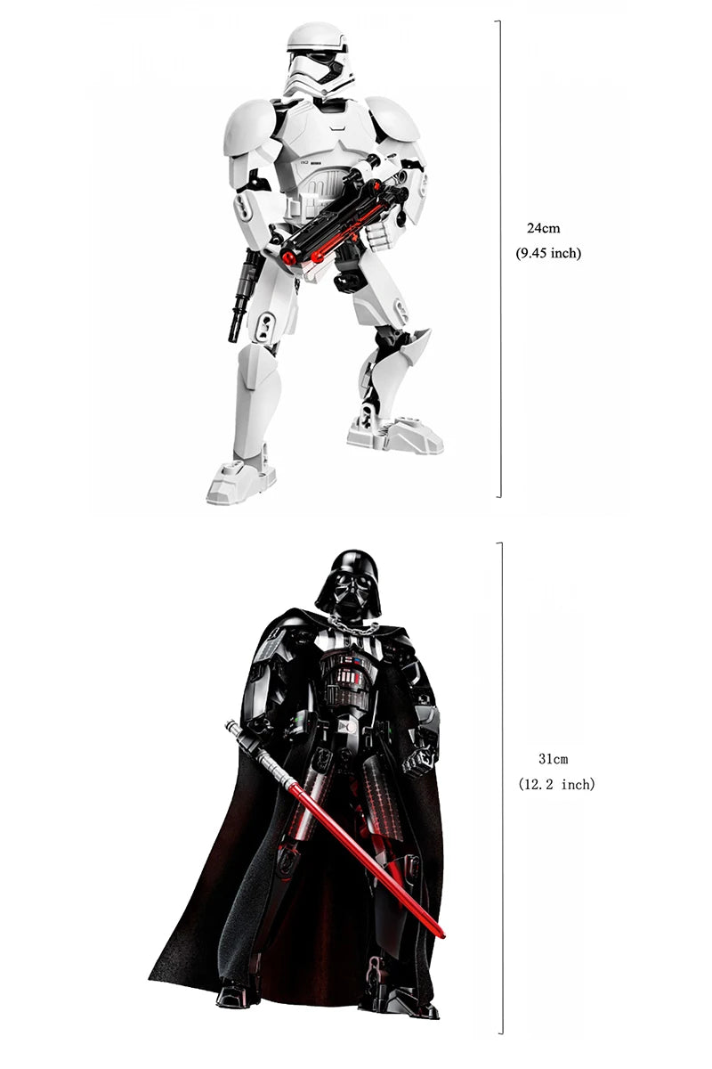 Coleção de bonecos Action Figure Star Wars